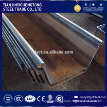M profile Cold formed steel sheet pile price Q235
